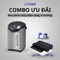 COMBO TIGER ƯU ĐÃI : Mua bình thủy điện Tiger PDU-A50W tặng vỉ nướng Tiger Queen SQ-S700