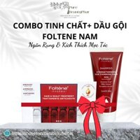 COMBO Tinh Chất & Dầu Gội Foltene Nam