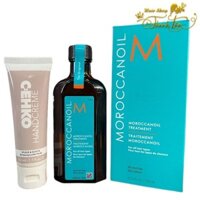 Combo Tinh dầu Moroccanoil dưỡng tóc 125ml và Kem dưỡng da tay 75ml [ TT ]