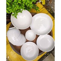 Combo tô chén dĩa trắng trơn 🌿🌿
