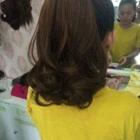 COMBO TÓC GIẢ CỘT XOĂN NGẮN + MÁI THƯA CỰC ĐẸP