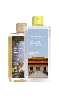 Combo Toner Sơn Đoòng 273ml & Nước Tẩy Trang Phú Xuân 320mlToner Sơn Đoòng 273ml & Nước tẩy trang Phú Xuân 320ml