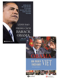 Combo Tổng Thống Obama - Ba Ngày Trên Đất Việt + Lãnh Đạo Phong Cách Barack Obama (Bộ 2 Cuốn)