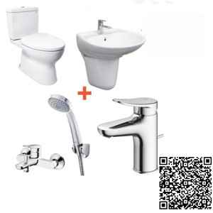 Combo TOTO 5 Bộ CS320DRT3 + LHT300CR + TLS04301V + TBS04302V + DGH104ZR