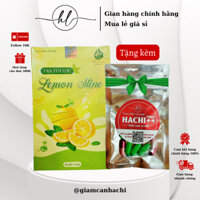 Combo trà Lemon Sline tặng liệu trình 5 ngày Hachi kèm Detox hỗ trợ 3-6kg