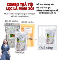 combo trà mâm xôi hỗ trợ thông vòi điều kinh ,đa nang bt ,vim phu khoa