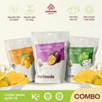 Combo Trái Cây Sấy Dẻo Xoài - Chanh Dây - Mãng cầu 100g