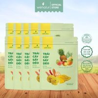 Combo Trái cây sấy dẻo we'natur 100g