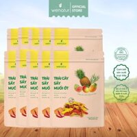 Combo Trái cây sấy muối ớt we'natur 100g