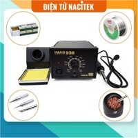 COMBO Trạm hàn HAKO 936 điều chỉnh nhiệt độ kèm phụ kiện
