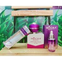 COMBO TRẮNG DA SỮA RỬA MẶT.  SERUM DIỆP LỤC.  FACE VIP TUYẾT SỮA MOCHA