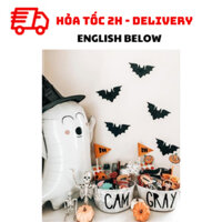 Combo Trang Trí Halloween Ma Bạc Và Dơi BBHL147