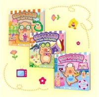 Combo Tranh Đồ Chơi Bóc Bán Sticker Capybara Cho Bé ( Bộ 3 Cuốn)