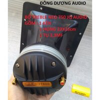 COMBO TREBLE 750 TỪ NEO JQ AUDIO - 1 KÈN 1 HỌNG 23x23 TỤ 3,3MF