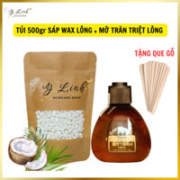 (Combo triệt lông) 500gr sáp wax lông và mỡ trăn nguyên chất Nstore