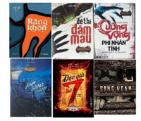 COMBO Trọn bộ của tác giả Lôi Mễ Răng khôn  đề thi đẫm máu  Cuồng vọng phi nhân tính  Sông ngầm  Độc giả thứ 7  Ánh sáng thành phố