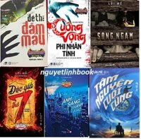 COMBO Trọn bộ của tác giả Lôi Mễ đề thi đẫm máu  Cuồng vọng phi nhân tính  Sông ngầm  Độc giả thứ 7  Ánh sáng thành phố  Tâm nguyện cuối cùng tặng kèm bookmark