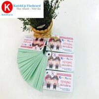 COMBO trọn bộ KatchUp Flashcard Tiếng Hàn Sơ cấp – High Quality