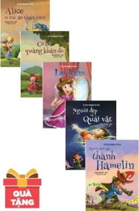 Combo Truyện Tranh Song Ngữ Anh - Việt - Tủ Sách Câu Chuyện Đạo Đức (Bộ 5 Cuốn) - Tặng Kèm 1 Sách Ngẫu Nhiên Có Giá Trị Từ 39k-65k (Số Lượng Có Hạn)