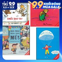 Combo Truyện tranh thiếu nhi song ngữ hay nhất Bạn Phải Mang Theo MũThật Là MayCorduroyChiếc Bao Tay