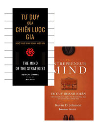 Combo Tư Duy Doanh Nhân + Tư Duy Của Chiến Lược Gia (Bộ 2 Cuốn)
