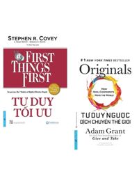 Combo Tư Duy Tối Ưu + Tư Duy Ngược Dịch Chuyển Thế Giới (Bộ 2 Cuốn)