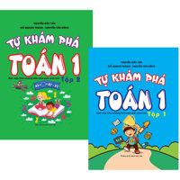 COMBO TỰ KHÁM PHÁ TOÁN 1  trọn bộ 2 tập