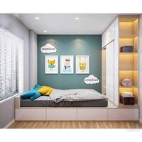 COMBO TỦ LIỀN GIƯỜNG CHO KHÔNG GIAN PHÒNG HẸP – TR16