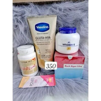 Combo tự trộn siêu trắng ,không bết rích, không lộ vân kem