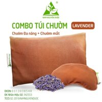 Combo túi chườm Đa Năng + Chườm Mắt LAVENDER Nam Nguyên Dược