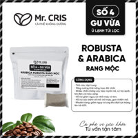 COMBO - TÚI LỌC SỐ 4 VÀ BÌNH Ủ LẠNH 1.1L - Arabica + Robusta -MR CRIS - Dễ Uống, Hương Thơm Nhẹ, Ít Đắng