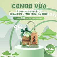 Combo Túi Trong Qùa Tặng Xà Bông Dầu Tắm Gội Son Dưởng NIEPHAM Dành Cho Chị Em (Số lượng có hạn)