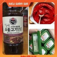 Combo tương ớt + tương đậu + sốt ướp BBQ