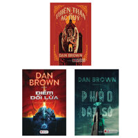 Combo Tuyển Tập Tác giả Dan Brown 2 Pháo Đài Số  Thiên Thân Và Ác Quỷ  Điểm Dối Lừa