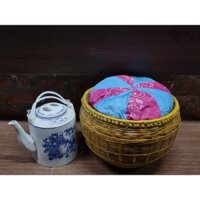 Combo Ủ (Giành ) tre + ấm tích 3 lít, hàng bình dân