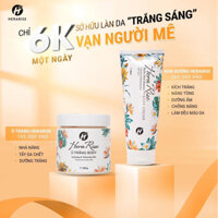 Combo ủ trắng+kem body chống nắng dưỡng trắng Hera
