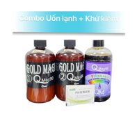 Combo Uốn Lạnh + PH Qmax90, sóng căng và bền.( tặng giấy quỳ)uốn xoăn lạnh
