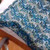 Combo vải tỉa hoa...nhà may nụ