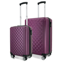 Combo vali kéo immaX_X08 Màu Tím (Size 20+24)