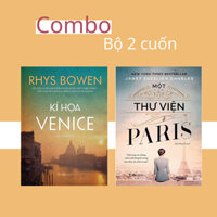 Combo Văn Học Lãng Mạn Kí Họa Venice - Tác Giả Cuốn Sách Bán Chạy Nhất New York Times Một Thư Viện Paris - Ánh Sáng Của Những Cuốn Sách Bừng Lên Trong Màn Đêm Của Chiến Tranh  Bộ 2 Cuốn