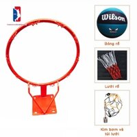 Combo Vành rổ bóng rổ kèm bóng và lưới rổ - Khung vành bóng rổ - Bóng rổ size 7 - Bóng rổ đơn nam