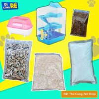 Combo vật dụng nuôi hamster lồng 3 tầng Số 5