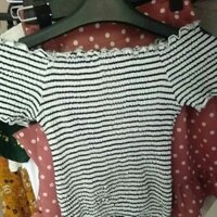 Combo váy áo trễ vai