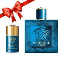 Combo Versace Eros Man (Nước Hoa EDT 100ml + ...