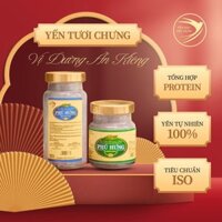 Combo vỉ 10 hũ lẻ Yến sào Phú Hưng vị đường ăn kiêng phục hồi sức khoẻ nhanh chóng kiểm soát cân nặng hiệu quả