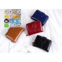 Combo ví nữ ngắn sang chảnh và 2 ví silicon cute, ví ngắn