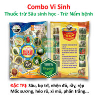 COMBO vi sinh Thuốc Trừ Sâu sinh học – Trừ Nấm Bệnh