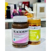 combo viên uống sắc đẹp Blackmores + Healthy care super lecithin