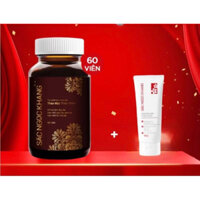 Combo Viên Uống Sắc Ngọc Khang ++ 60V Tặng Sữa Rửa Mặt Sắc Ngọc Khang