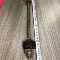 Combo vít me đai ôc gối đỡ hai đầu hành trình 760mm bước 40 phi 15